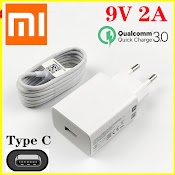 Bộ Sạc Nhanh Xiaomi 18W Usb Và Type - C Chính Hãng 9 8 10 9Se Redmi Note 7 Pro Mi 6 6X 8 A2 A1 Note 8