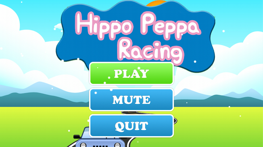 Hippo Peppa Racing Screen 1