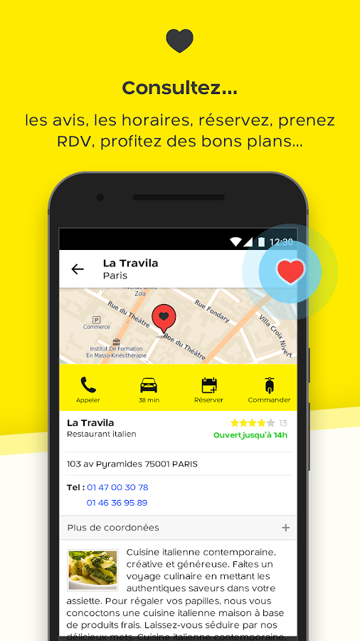 PagesJaunes – recherche locale - Android Apps on Google Play