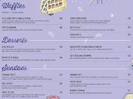 Chef Baker's menu 7