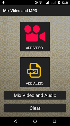 Mix Video and MP3