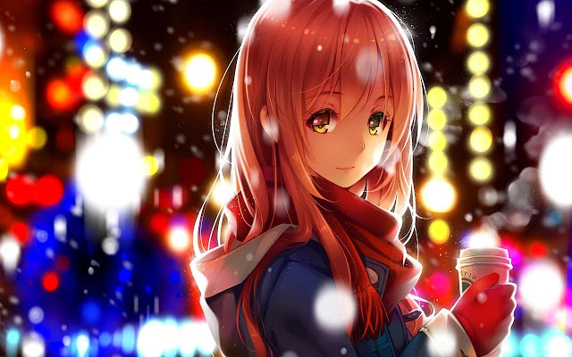 Cute Anime Girl Wallpaper