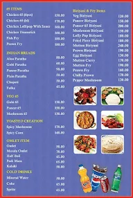 Reddy's Hotel menu 5