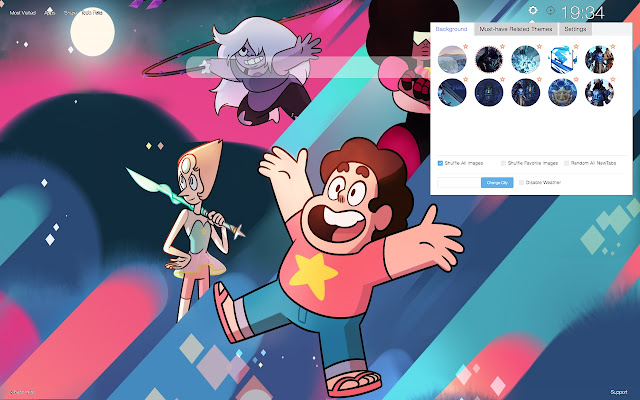 Steven Universe HD Wallpaper & New tab