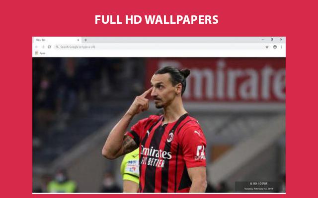 Zlatan Ibrahimovic Wallpapers and New Tab