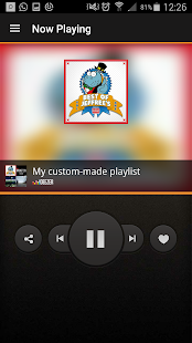 miRoamer Internet Radio Screenshot