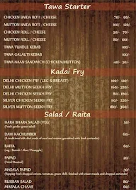 Taybah Spicy Kitchen menu 1