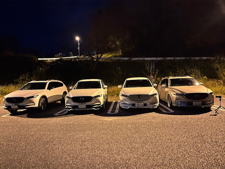 CX-5のnight photography・ご近所YOASOBI・今年ラスト・club CX-5・MazdaCamaradesに関するカスタム事例の投稿画像3枚目