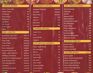 Kuttanad Restaurant menu 1