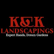 K and K Landscaping Logo