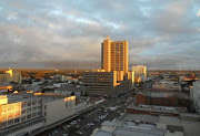 A Zimbabwe city skyline.