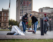 Christian organisation Dare To Love helped clean up the Pretoria CBD after it was trashed during a  strike.
 