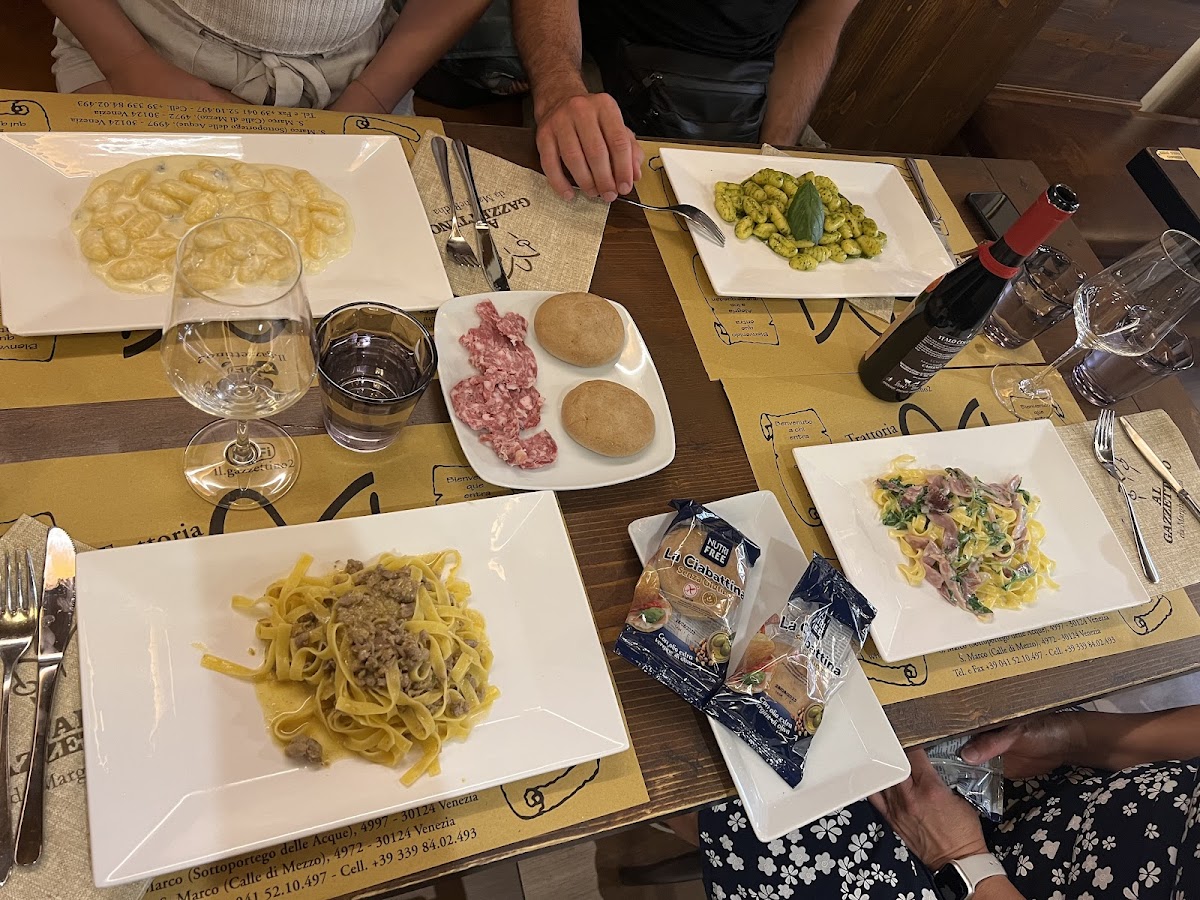 Gluten-Free at Trattoria Al Gazzettino