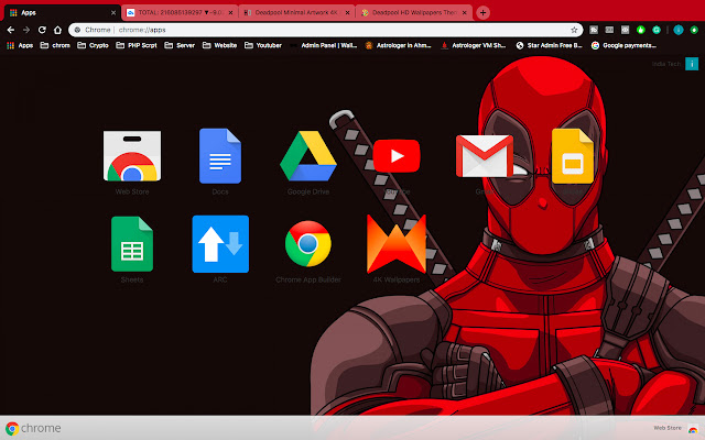 Deadpool HD Wallpapers Theme