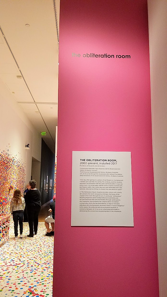 Yayoi Kusuma Infinity Mirrors at the Seattle Art Museum, The Obliteration Room