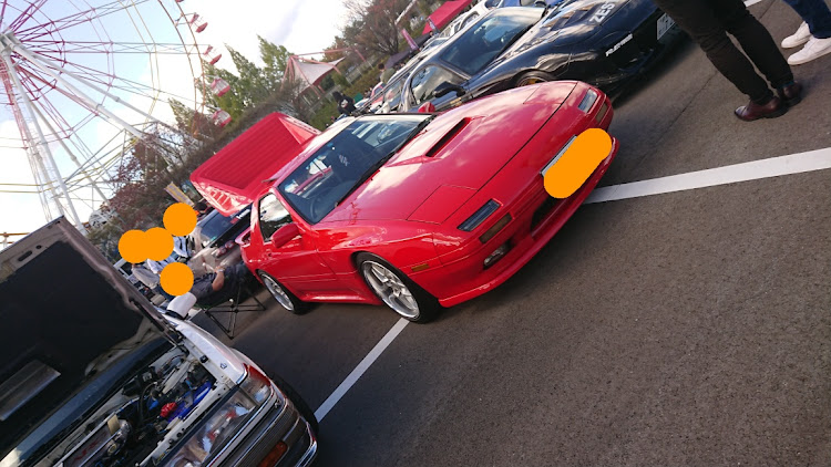 RX-7のオープン、オレンジ馬鹿🤣・FC乗り👻・榛名ロータリーミーティング2020・群馬の妖精👻・がっちんに関するカスタム事例の投稿画像45枚目