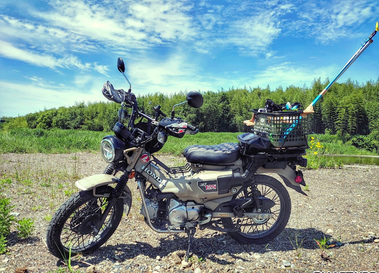 ✅Garage402✅ HP⬇︎URL⬇︎さんが投稿した釣り・バイクツーリング・釣り仕様・鮎釣り・ガソリン節約に関するカスタム事例の投稿画像1枚目