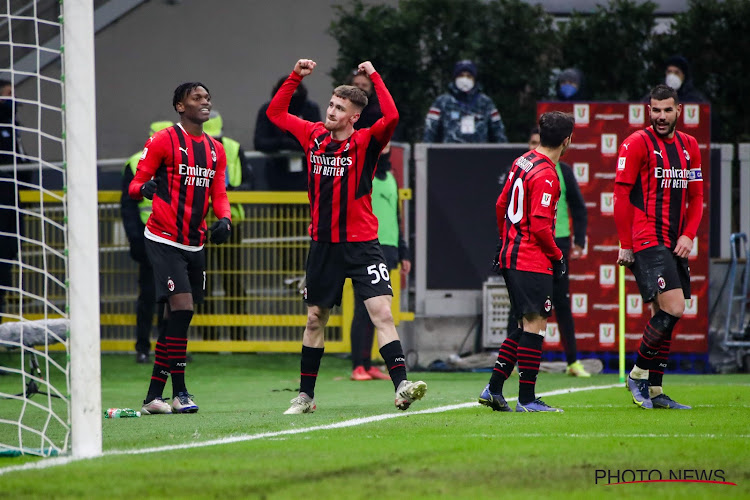 L'AC Milan reprend la tête de Serie A, Saelemaekers joue une heure