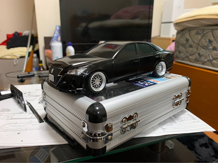 クラウンアスリートのプラモデル制作・プラモデルに関するカスタム事例の投稿画像1枚目