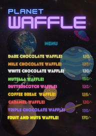 Planet Waffle menu 1