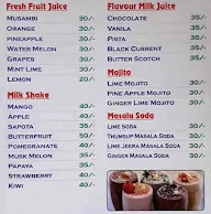 Bangarpet Juice And Chats menu 1