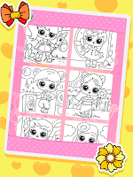 Coloring dolls Screenshot