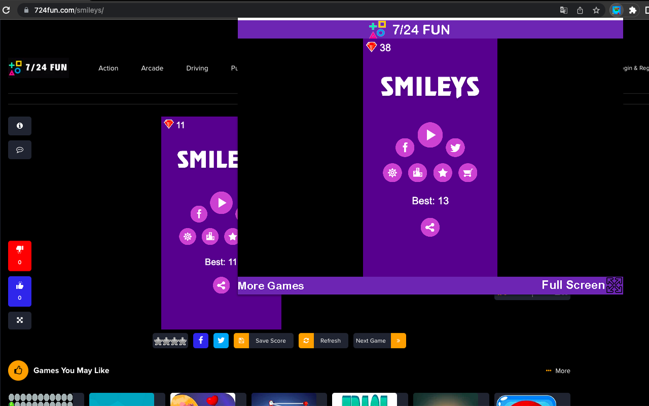 Smiles Game - Html5 Game Preview image 1