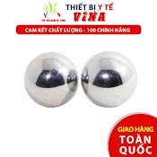 Bi Tập Luyện Ngón Tay Bằng Sắt Mạ Chrome Dạng Vỉ 2 Viên Bền Và Chắc Chắn Bề Mặt Nhẵn An Toàn Khi Sử Dụng.