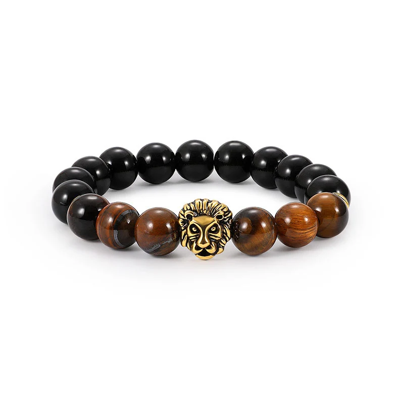 Leeuwkop kralen kralenarmband