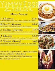 Yummy Eggs menu 1