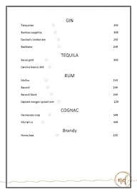 Nazm & Dhuaan- Hotel WOW menu 5