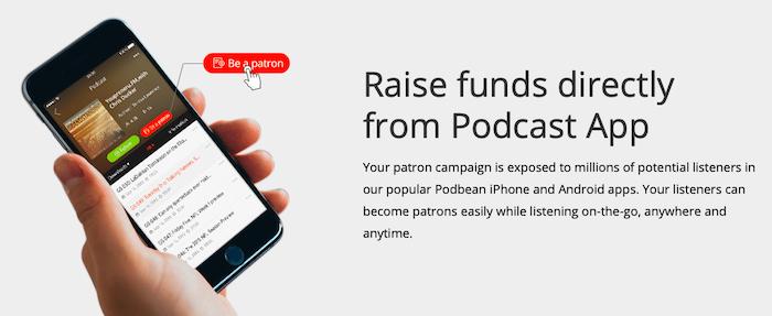 Podbean: Patrón