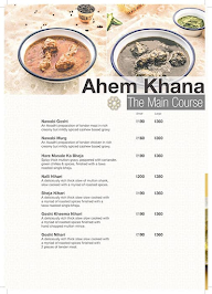 Sharief Bhai menu 8