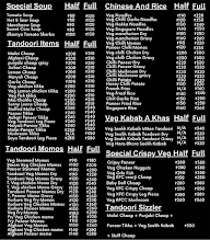 Veerji Malai Chaap Wale menu 2