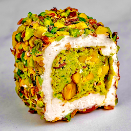 Pistachio Cream Candy Sushi