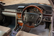 The Mercedes-Benz 220 CE interior was built to survive the apocalypse. 