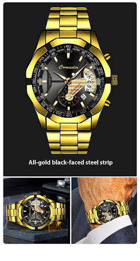Title 10, Automatic Movement Watch Mens Calendar Waterpr...