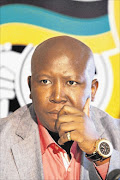 DEFIANT: Julius Malema says his enemies' celebrations will be short-lived.