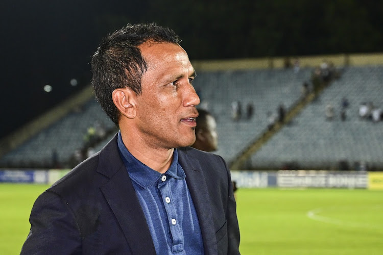 Fadlu Davids, coach of Maritzburg United.