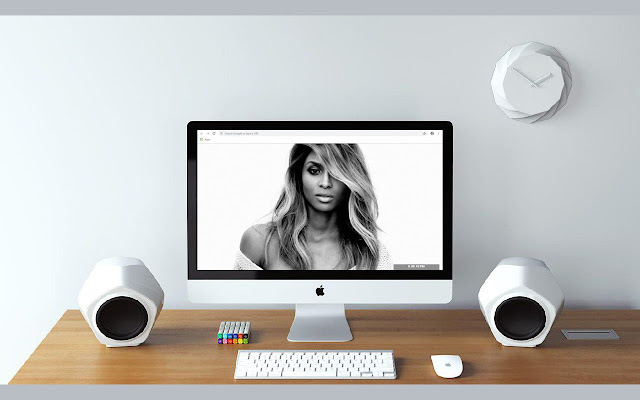 Ciara New Tab & Wallpapers Collection