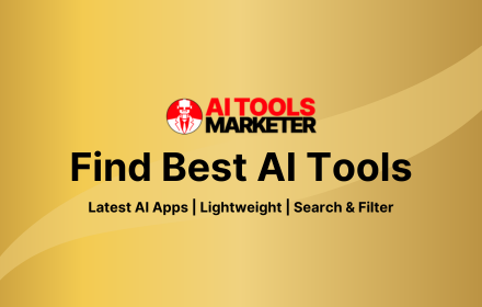 AI Tools Marketer - Find Best AI tools small promo image