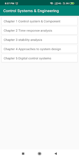 Control Systems  Engineering