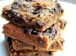 Flourless Chocolate Chip Chickpea Blondies with Sea Salt {vegan, gluten-free & healthy} was pinched from <a href="http://www.ambitiouskitchen.com/2013/04/flourless-chocolate-chip-chickpea-blondies-with-sea-salt-vegan-gluten-free-healthy/" target="_blank">www.ambitiouskitchen.com.</a>