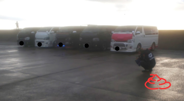 (洒落)👻悪い大人👻たっちゃんマンtanさんが投稿した謝謝会・洒落屯車・それは明石大橋なの？・交流のかけ橋に関するカスタム事例の投稿画像10枚目