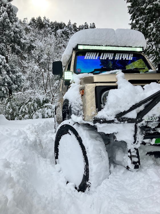 ジムニーの除雪・スノアタ・JA11・JA11V・福知山に関するカスタム事例の投稿画像6枚目