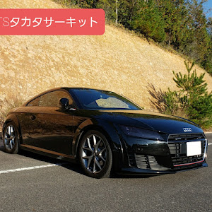 TT クーペのアウディのある風景・当たり付けドライブ・ブレーキパッド