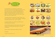 Go South menu 5