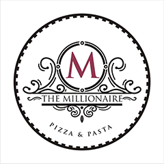 The Millionaire Pizza & Pasta, Baani Square, Baani Square logo