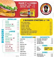 Burger Singh - Big Punjabi Burgers menu 1