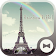 Wallpaper Eiffel Arc en Ciel icon